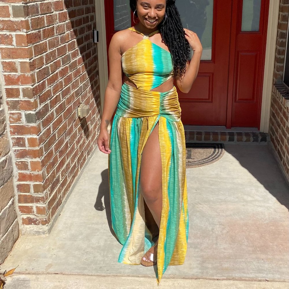 High Split Summer Dress